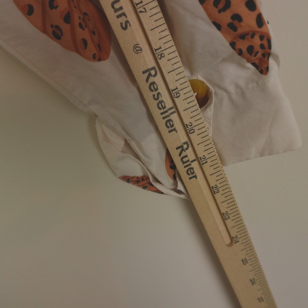 FARM Rio White Romper with Gold Shell Motif - Picture 8 of 16